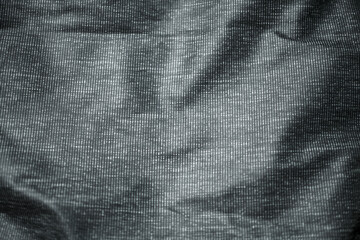 Poster - An abstract view of turquoise fabric with a subtle ribbed texture creating depth and visual interest. Perfect as a background or overlay, adding a touch of elegance and sophistication.