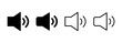 © LUNARA - Speaker icon logo design. volume sign and symbol. loudspeaker icon. sound symbol