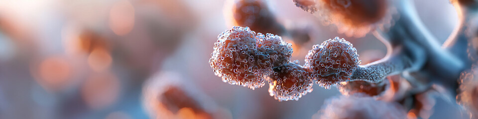 Poster - Microscopic Branching Structure with Spherical Cellular Aggregates