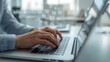 © ranggasae - High-Quality Photo of Person Typing Email on Laptop