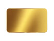 © CrystallineCreative - Brushed Gold Metal Rectangle Texture on Transparent Background, PNG
