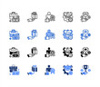 © Jefri - Incentive icon sheet multiple style collection. Business income, Gift, Recognition, Part Time Job, Prize.