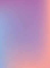 Poster - Composition of blurred pink and blue background