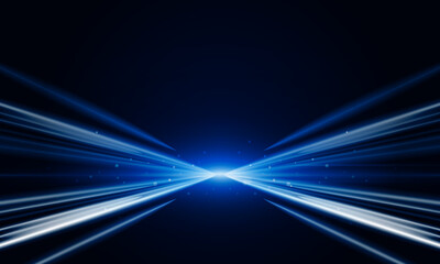 Poster - Abstract Door open Light out technology background Hitech communication concept innovation background, vector design