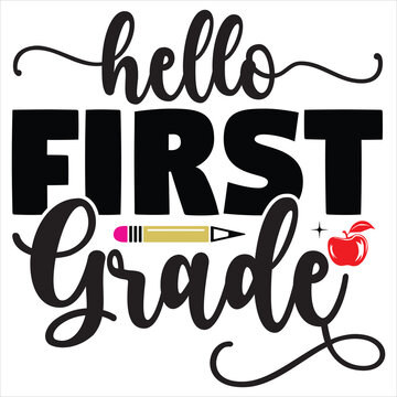 Back to school SVG Design Eps file