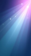 Poster - Abstract light streaks with cosmic glow emanate a celestial ambiance