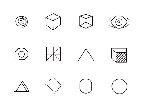 Easy to use PDF line art vector for download