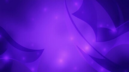 Poster - Abstract Purple Wave Graphic with Sparkles for Backgrounds or Overlays