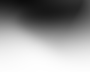 Poster - Transparent black gradient for design and decoration. Black gradient shadow effect isolated on transparent background