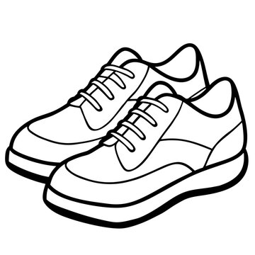 Sneaker Art Vector