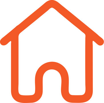 Home simple icon. Vector ICON all icon Viktor
