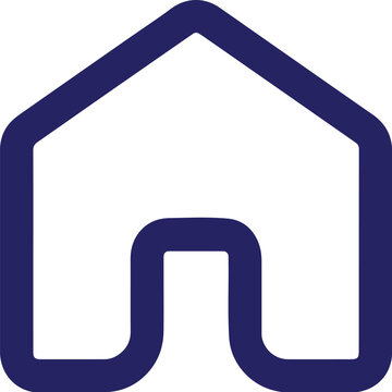 Home simple icon. Vector ICON all icon Viktor
