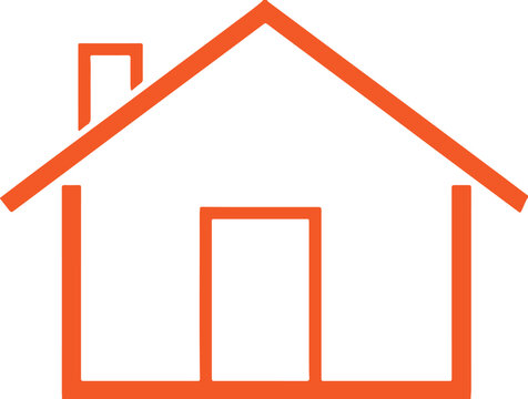 Home simple icon. Vector ICON all icon Viktor

