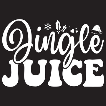 Christmas Wine SVG Design Eps file