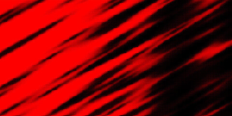 Fototapete - Monochrome round particles on a dark background. Abstract background. Halftone background.
