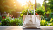 © benjawan - Eco-friendly lifestyle, reusable shopping bag with vegetables