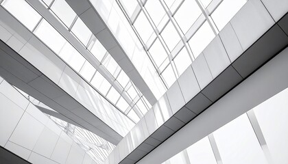 Aufkleber - Modern Architecture: A Symphony in White