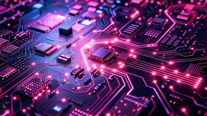 Poster - Generic digital technology background