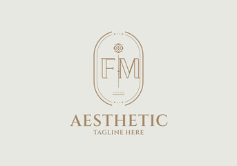 Poster - FM Initial Concept with Minimalist Decorative Frame