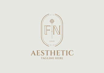 Poster - FN Initial Concept with Minimalist Decorative Frame