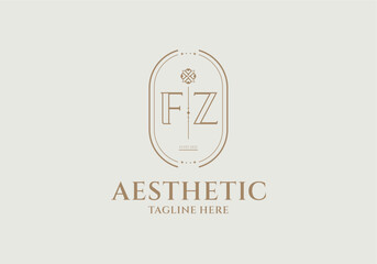 Poster - FZ Initial Concept with Minimalist Decorative Frame