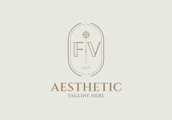 Poster - FV Initial Concept with Minimalist Decorative Frame