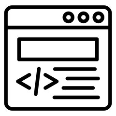 Web Programming Icon Style