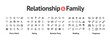 © mouse_md - Relationship and Family Sign Black Thin Line Icon Set Include of Dating, Wedding and Pregnancy. Vector illustration of Icons