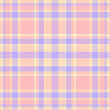 © SolaruS - Pastel plaid pattern. Soft, delicate colors create a gentle, feminine design ideal for textile prints, website backgrounds, or scrapbooking.