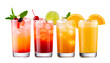 © Shahanaj - Mixology Drink Collection  Sex on the Beach to Painkiller Cocktails, Isolated on Transparent Background PNG