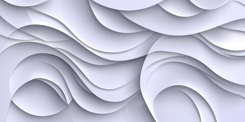 Poster - Elegant Abstract Wave Texture Pattern with Subtle Light Violet for Stunning Background Designs