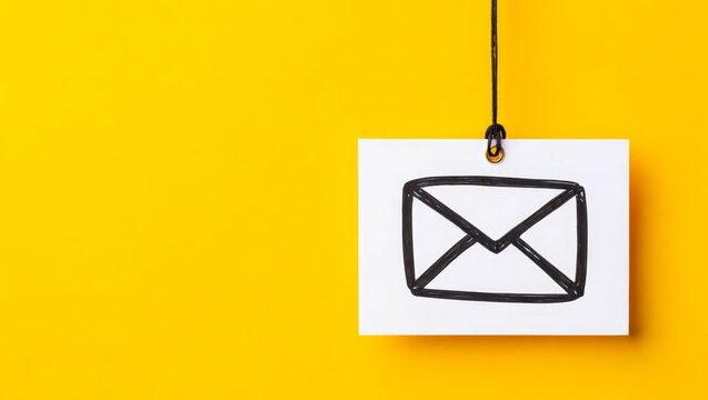 Phishing, Email Fraud, Scam, Deceptive Messages Concept Image and Banner.