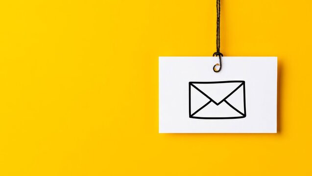 Phishing, Email Fraud, Scam, Deceptive Messages Concept Image and Banner.