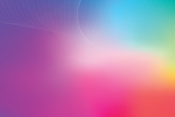 Poster - Abstract gradient background with vibrant colors blending smoothly from purple to yellow hues creating a soft effect isolated on transparent background