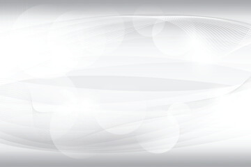 Aufkleber - Abstract background featuring soft white and gray tones with subtle lines and blurry shapes isolated on transparent background