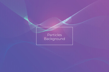 Poster - Abstract purple and blue background with soft light streaks and gradient color transitions effect isolated on transparent background