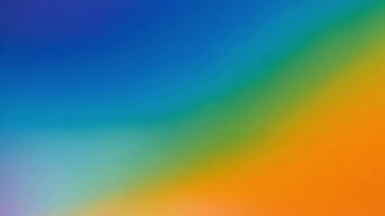 Poster - A vibrant gradient background blends pink and orange hues in a smooth, abstract texture