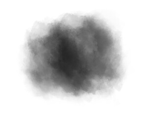 Poster - PNG fog smoke texture isolated on transparent background. Steam special effect. Realistic watercolor smoke or mist 