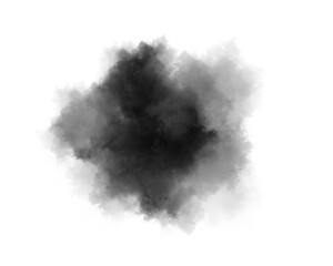 Poster - PNG fog smoke texture isolated on transparent background. Steam special effect. Realistic watercolor smoke or mist 