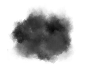 Poster - PNG fog smoke texture isolated on transparent background. Steam special effect. Realistic watercolor smoke or mist 