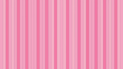 Poster - A pink striped background with alternating shades of pink creating a vertical pattern of light and dark