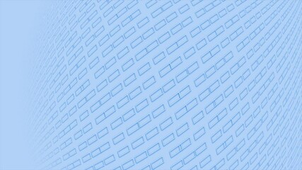 Royal blue color diagonally  moving square shapes 3d design loop able geometrical background