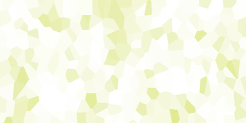 Aufkleber - Geometric mosaic texture in tonal shades of lime green and white perfect for digital designs and contemporary visuals