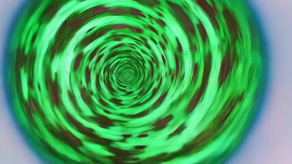 Poster - A soft pink and green abstract swirl creates a gentle, flowing motion with a delicate and artistic feel