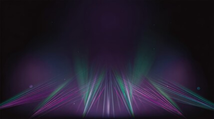 Aufkleber - Abstract colorful light lines vector background with vibrant glowing streaks forming dynamic flowing shapes and smooth gradients, ideal for modern digital and creative design projects