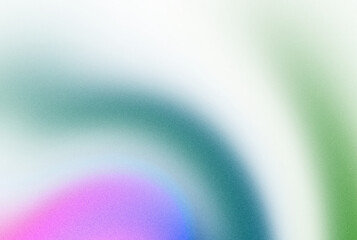 Wall Mural - overlay abstract purple blue green grainy gradient on transparent background. elegance wavy gradient