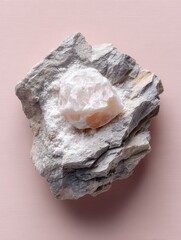 Poster - Premium Inflation Protection Concept Featuring Authentic Crystalline Diamond in Kimberlite Ore for Modern Wealth Preservation Marketing Content