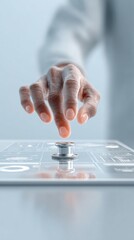Poster - Modern Healthcare AI Technology with Doctor Using Holographic Interface for Precision Diagnosis and Personalized Treatment Planning