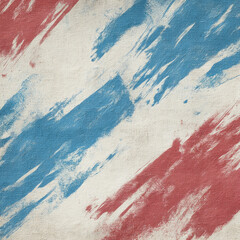 Poster - Abstract Seamless Striped Pattern with Colorful Bursts in Red and Blue on Neutral Background