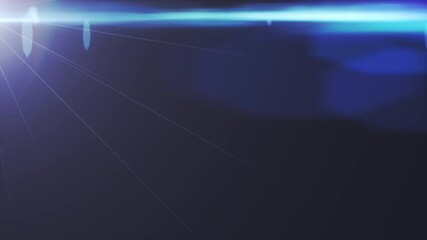Poster - Optical lens flare effect. Computer generated 3d render